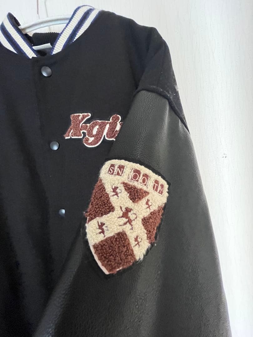 美品X-girl スタジャン