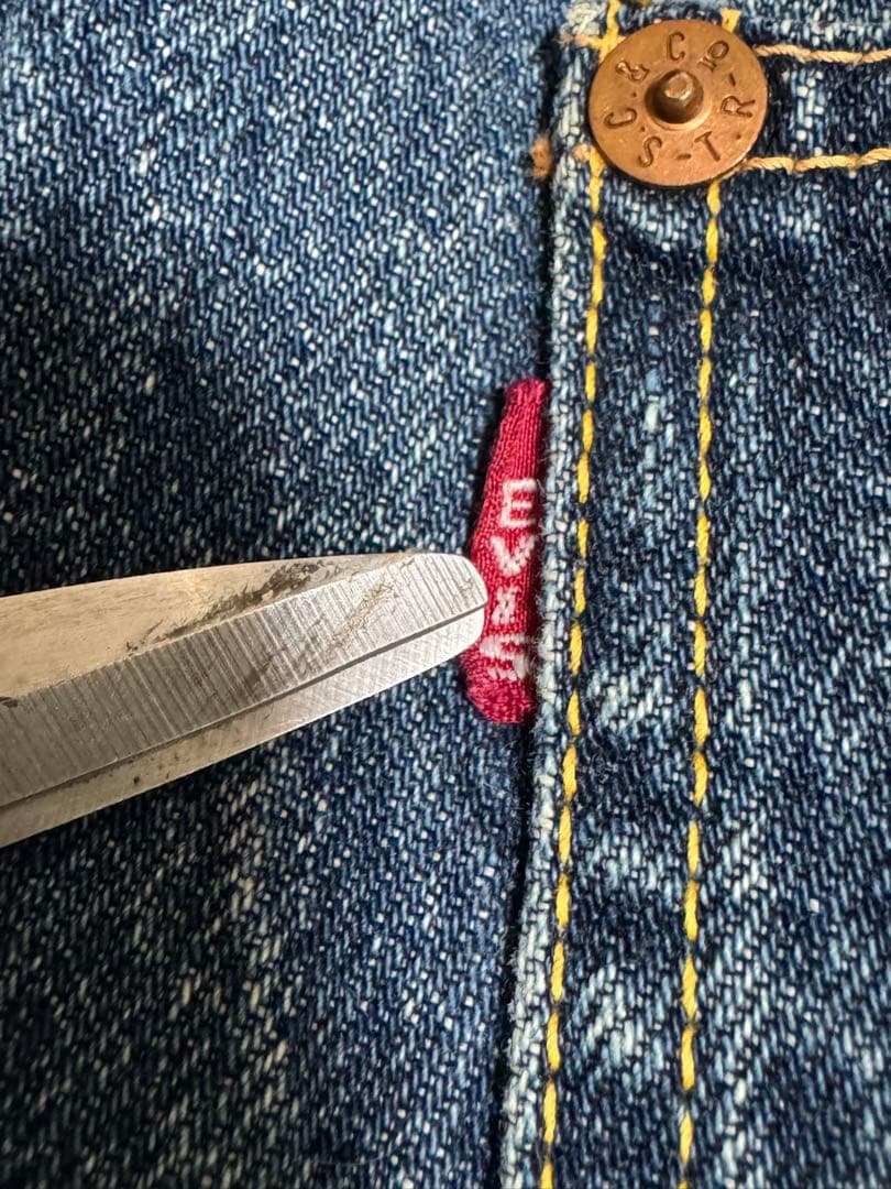 EVISU 初期 EVISタグ 1st 大戦モデル 白カモメ デニムジャケット