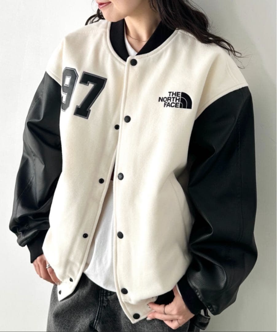 ［韓国限定］ノースフェイス バー シティー ジャケット Lサイズ クリーム 新品