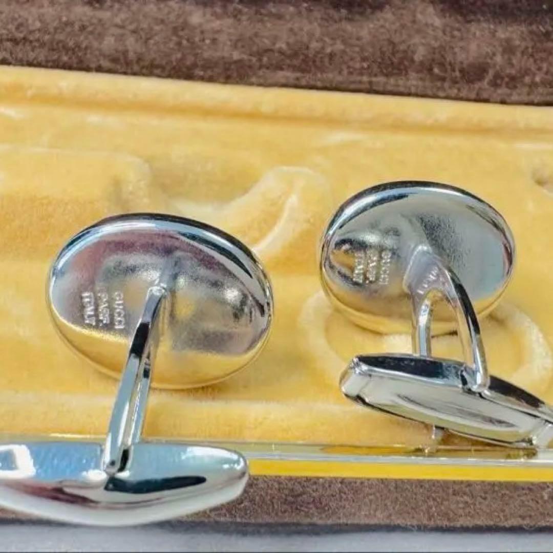 【希少】【超美品】GUCCI カフス&タイピンセット　アンティーク