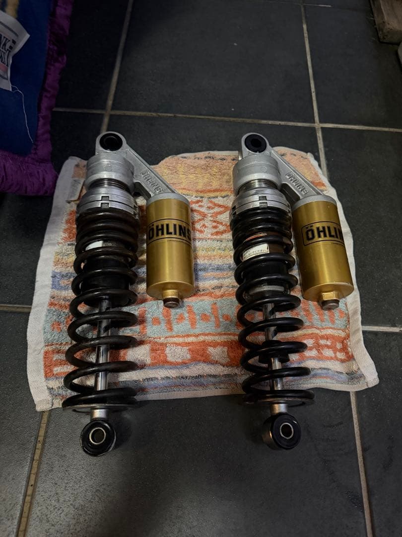 xjr400 4hm オーリンズサスペンション