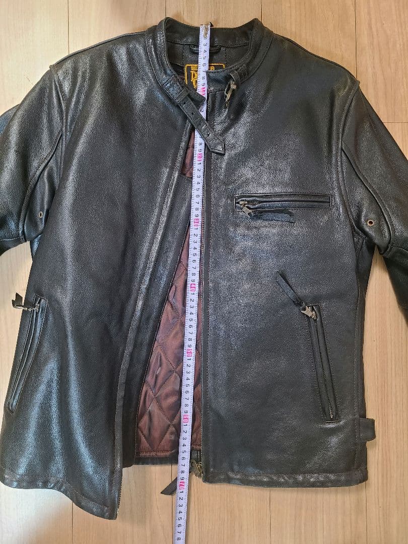 レザー バイカージャケット 黒
