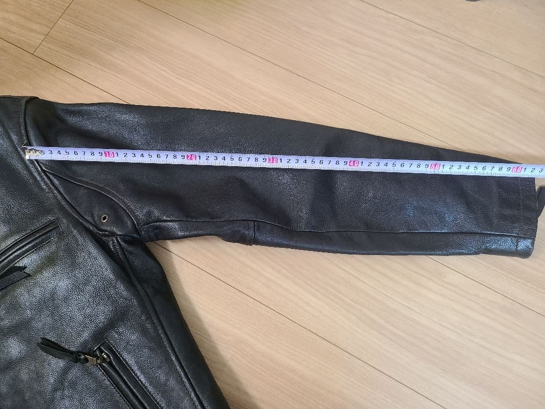 レザー バイカージャケット 黒