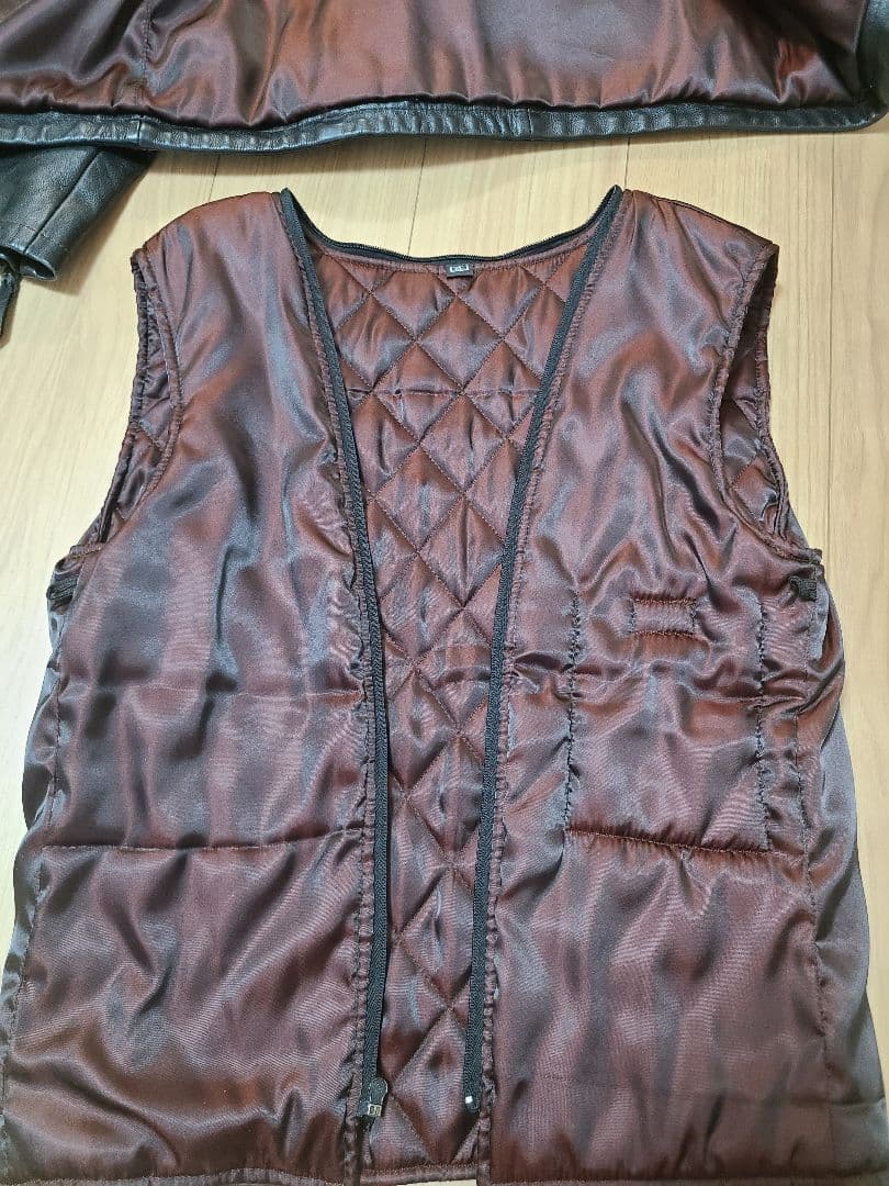 レザー バイカージャケット 黒