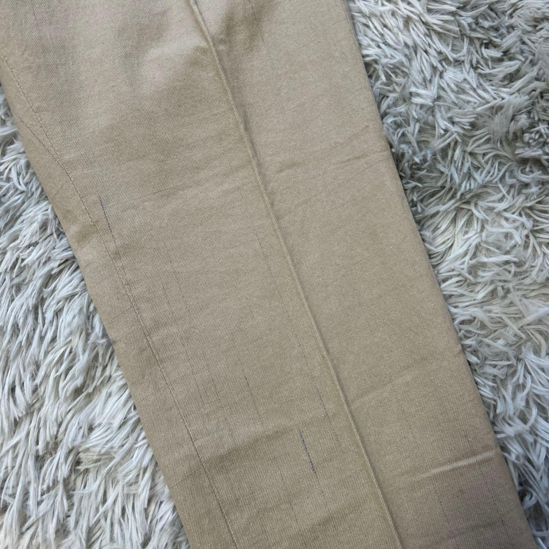 【新品】BRIGLIA 1949 ストライプ スラックス チノパン 48サイズ