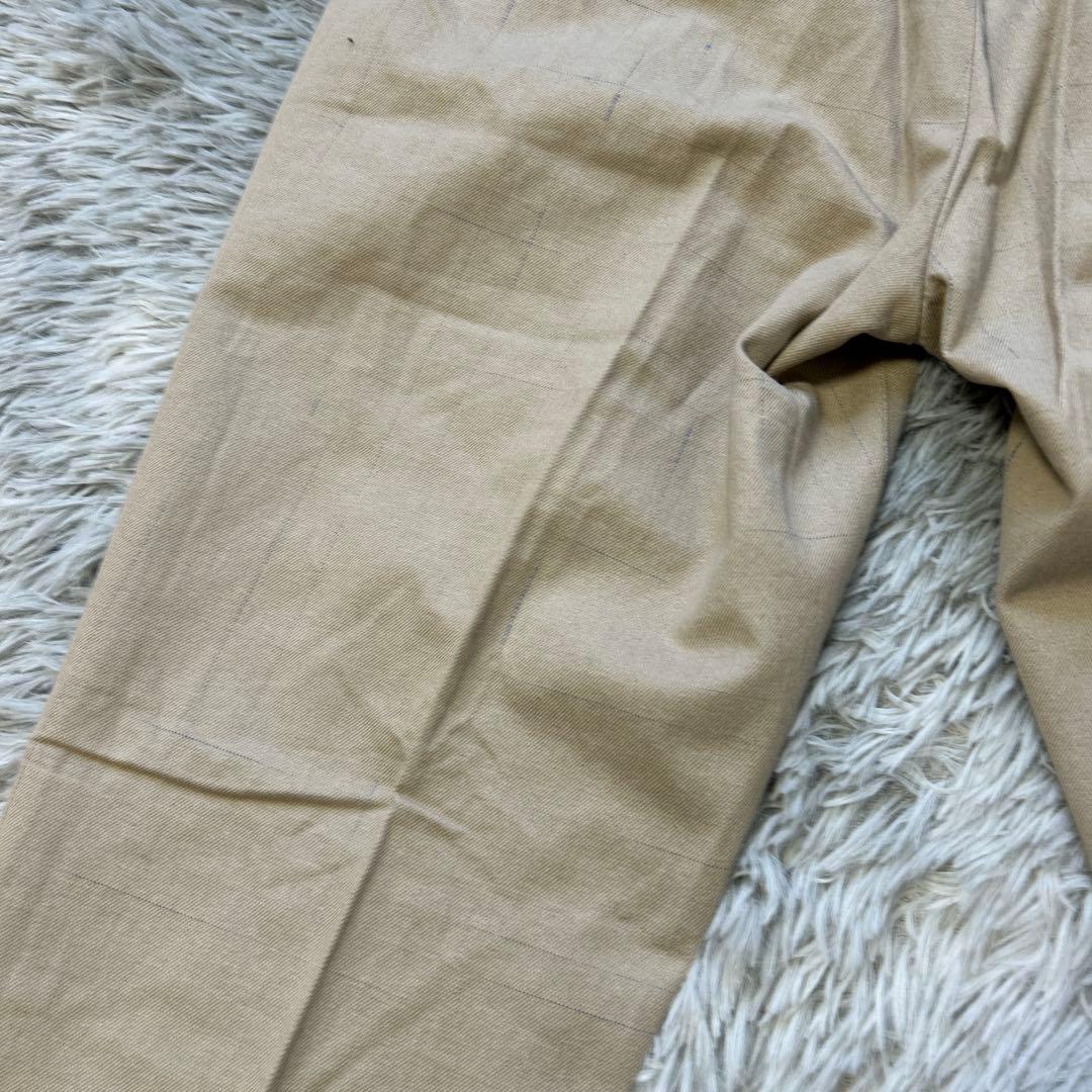 【新品】BRIGLIA 1949 ストライプ スラックス チノパン 48サイズ