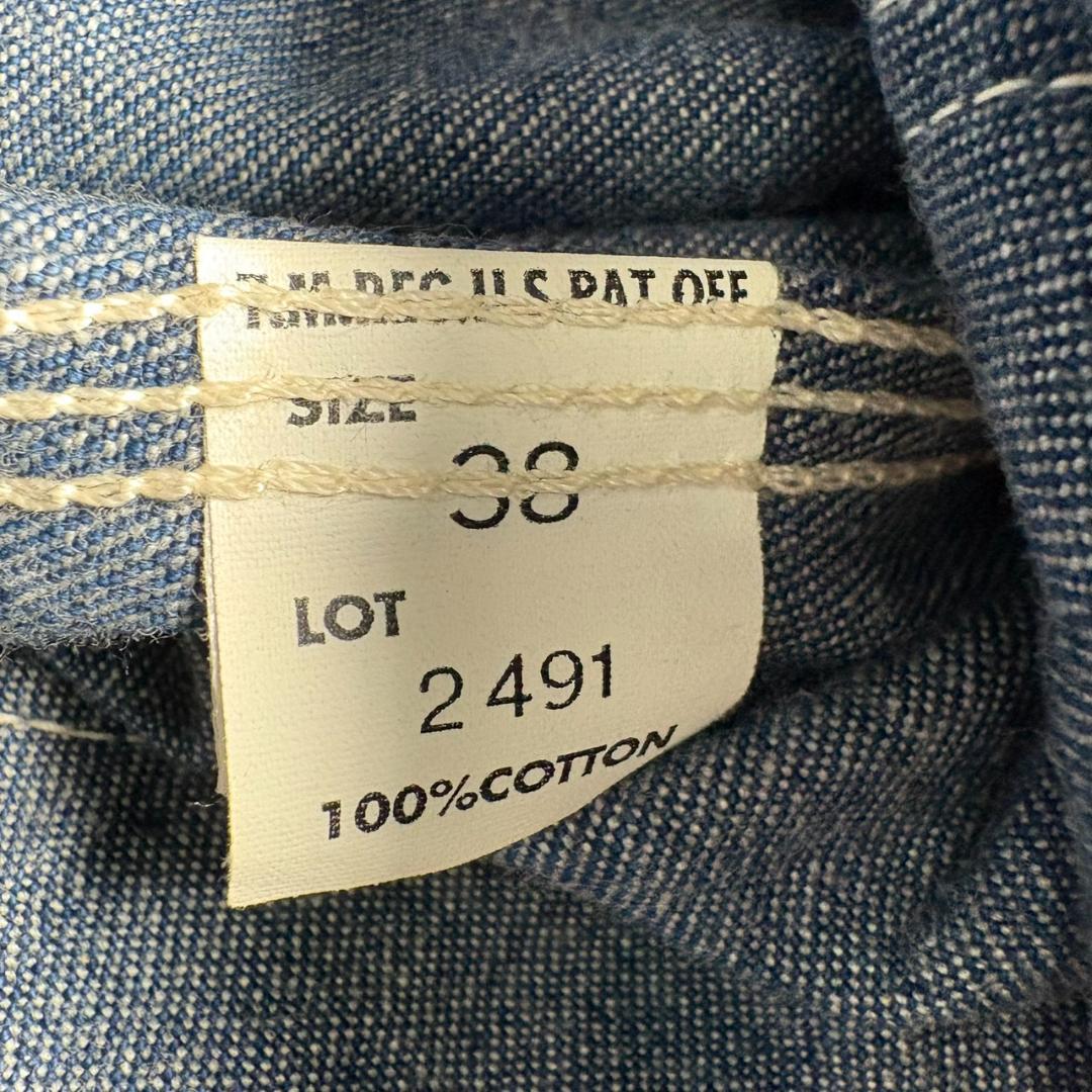 【希少】Lee 91-B デニムジャケット 38 濃紺