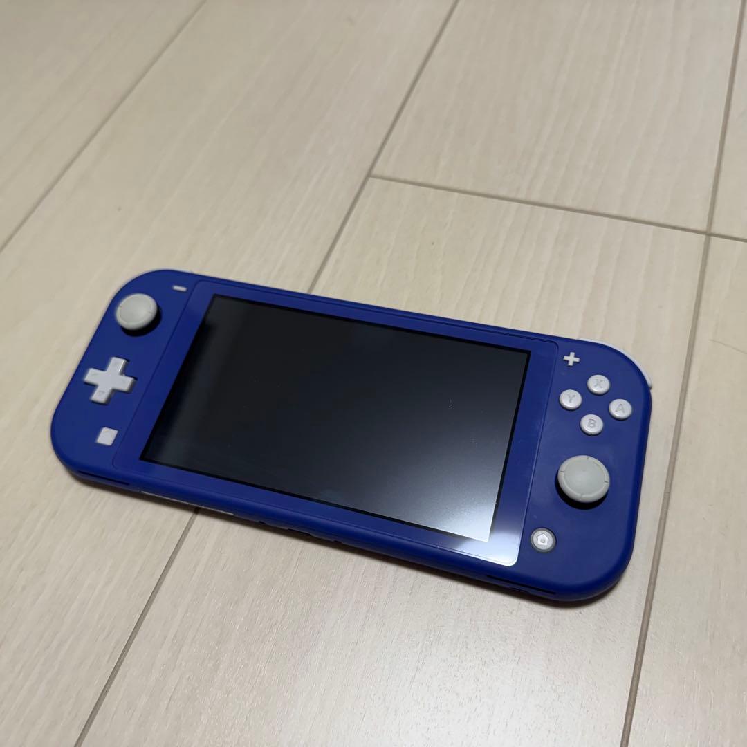 Nintendo Switch Lite ブルー モンハンライズソフト付き