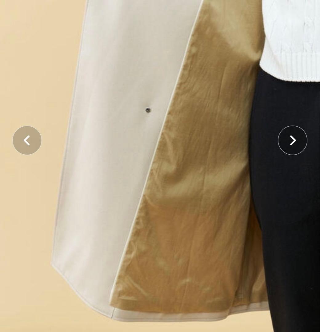 ★美品★ギャルリーヴィー ライトグレー チェスターコート