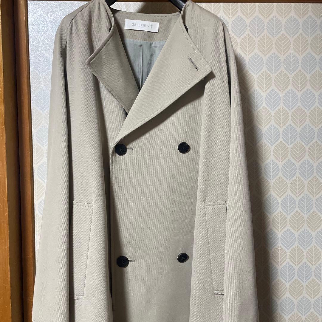 ★美品★ギャルリーヴィー ライトグレー チェスターコート