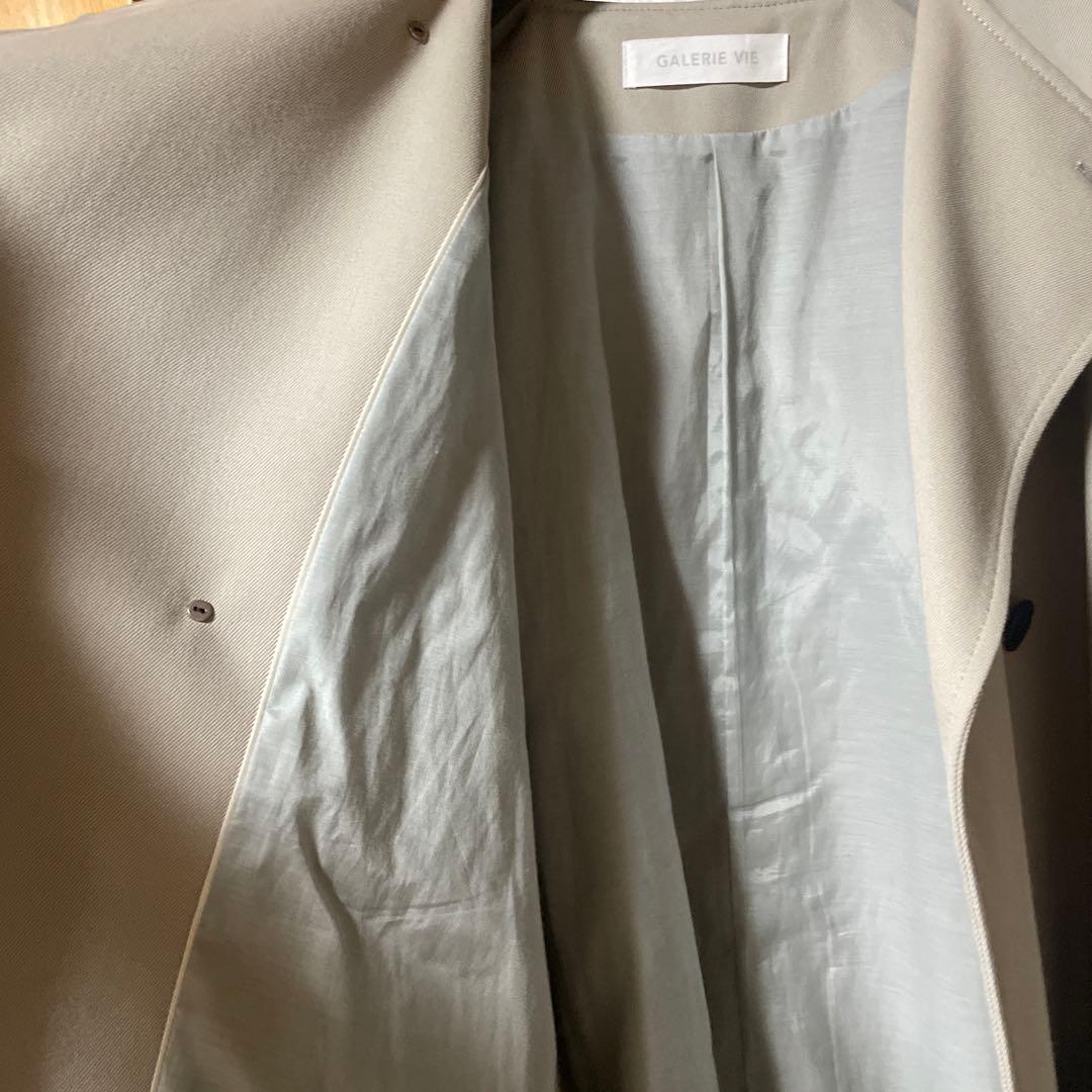 ★美品★ギャルリーヴィー ライトグレー チェスターコート