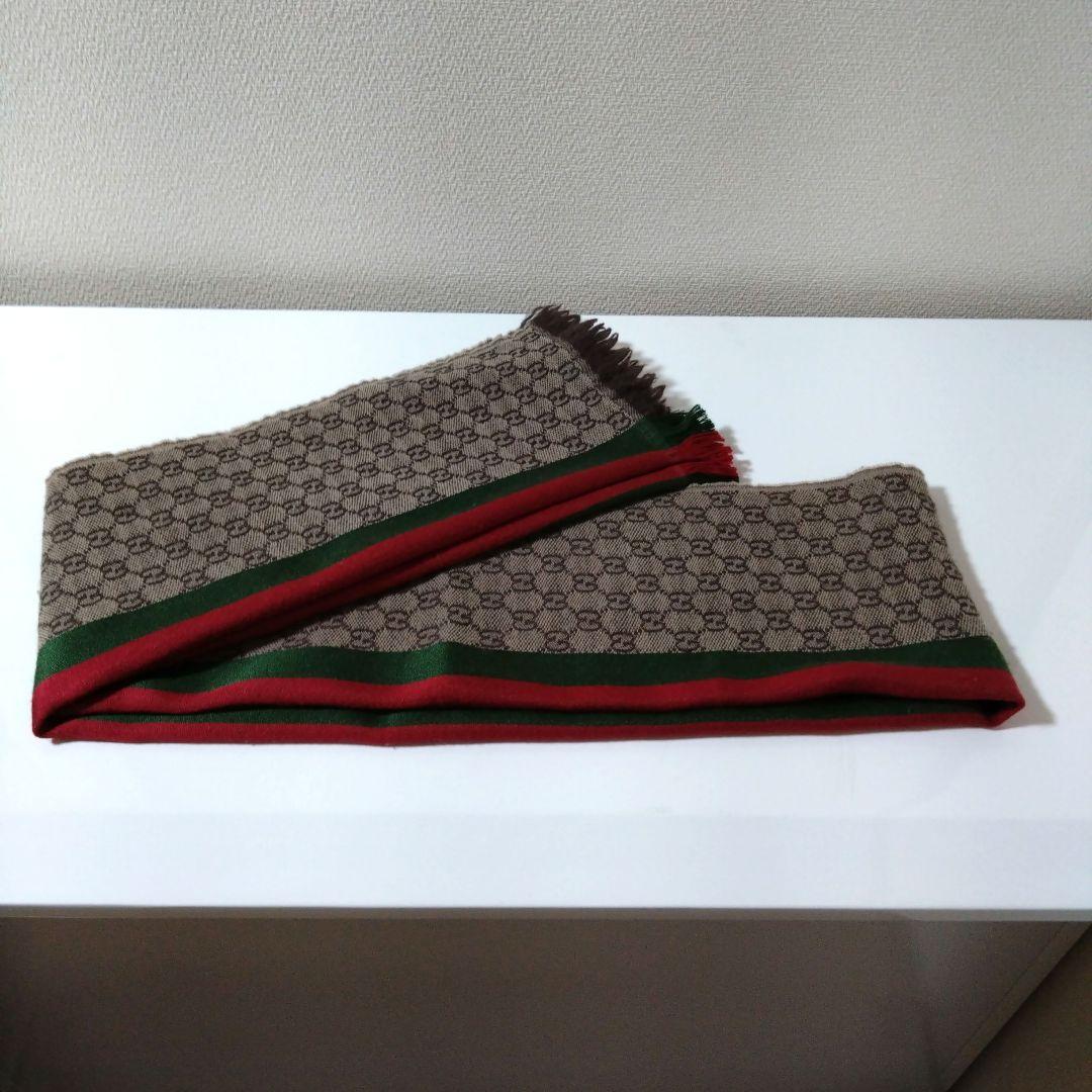 GUCCI GGパターン マフラー シェリーライン