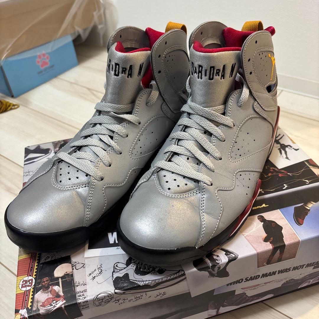 NIKE AIR JORDAN7 リフレクティブカーディナル