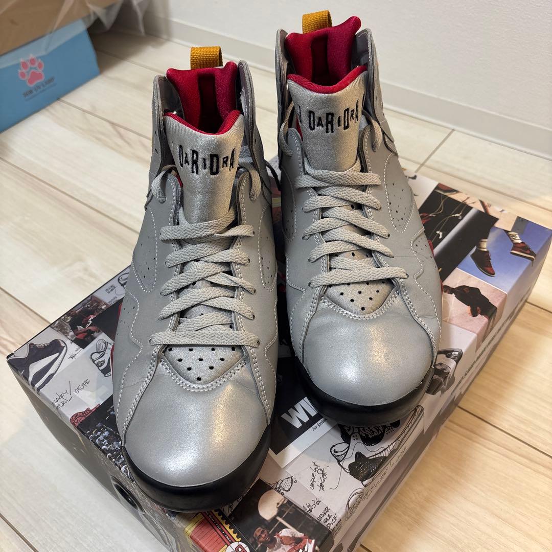 NIKE AIR JORDAN7 リフレクティブカーディナル