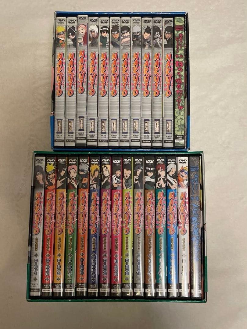 NARUTO DVD BOX Ⅱ Ⅲ セット