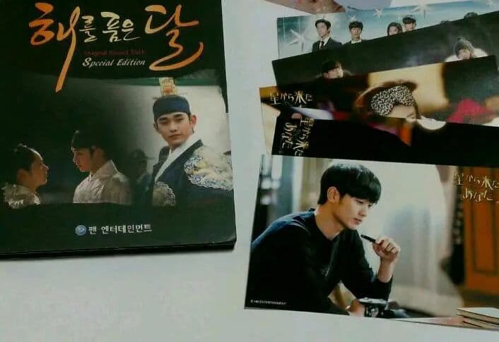 太陽を抱く月　ost　キムスヒョン ポストカード付