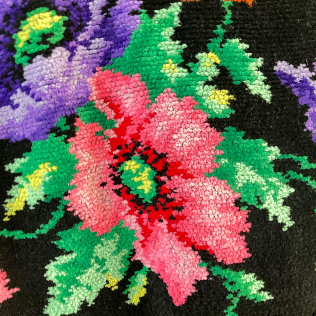 未使用　FEILERフェイラー　シェニール織　花柄　poppy エプロン