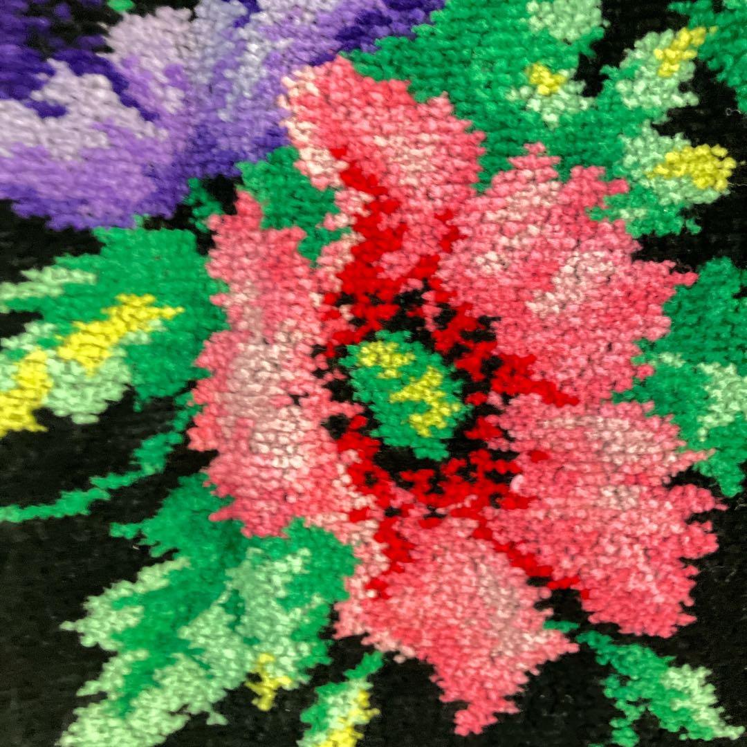 未使用　FEILERフェイラー　シェニール織　花柄　poppy エプロン