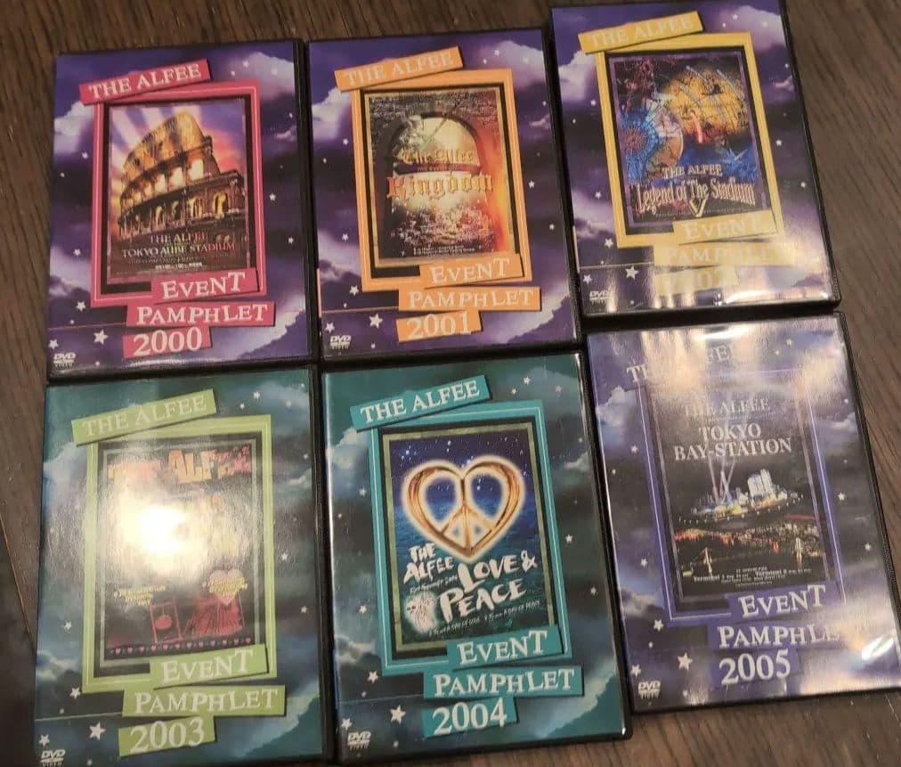 THE ALFEE EVENT PAMPHLET 2000〜2005