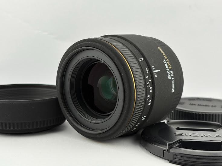 ★極上品★シグマ 50mm F2.8 EX DG MACRO キヤノン EF用
