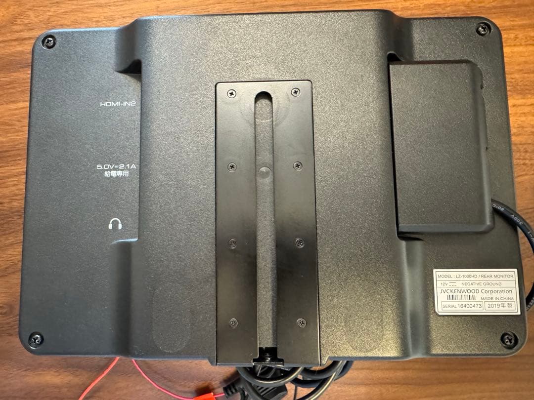 ケンウッド リアモニター　10.1インチLZ-1000HD