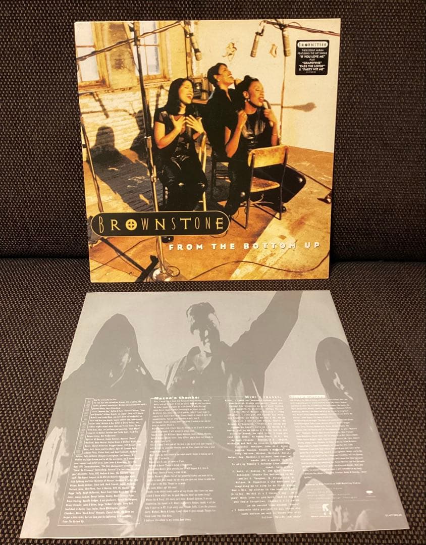 FROM THE BOTTOM UP BROWNSTONE EUオリジナル盤LP
