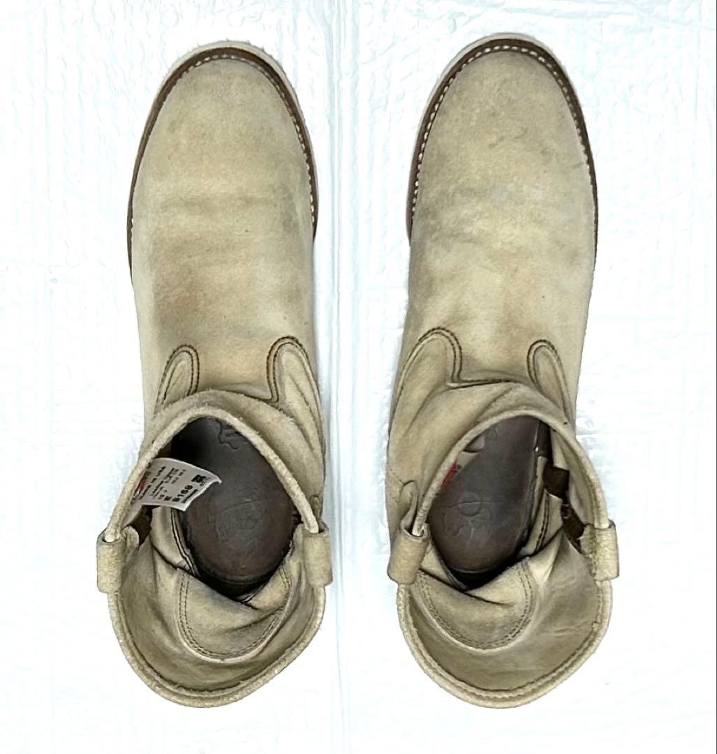 【10/E】8168ペコス RED WINGレッドウィング★ハーレー ninja