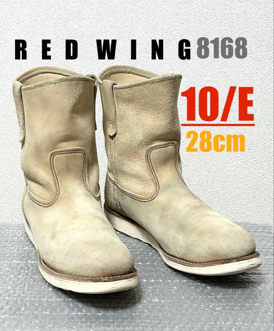 【10/E】8168ペコス RED WINGレッドウィング★ハーレー ninja