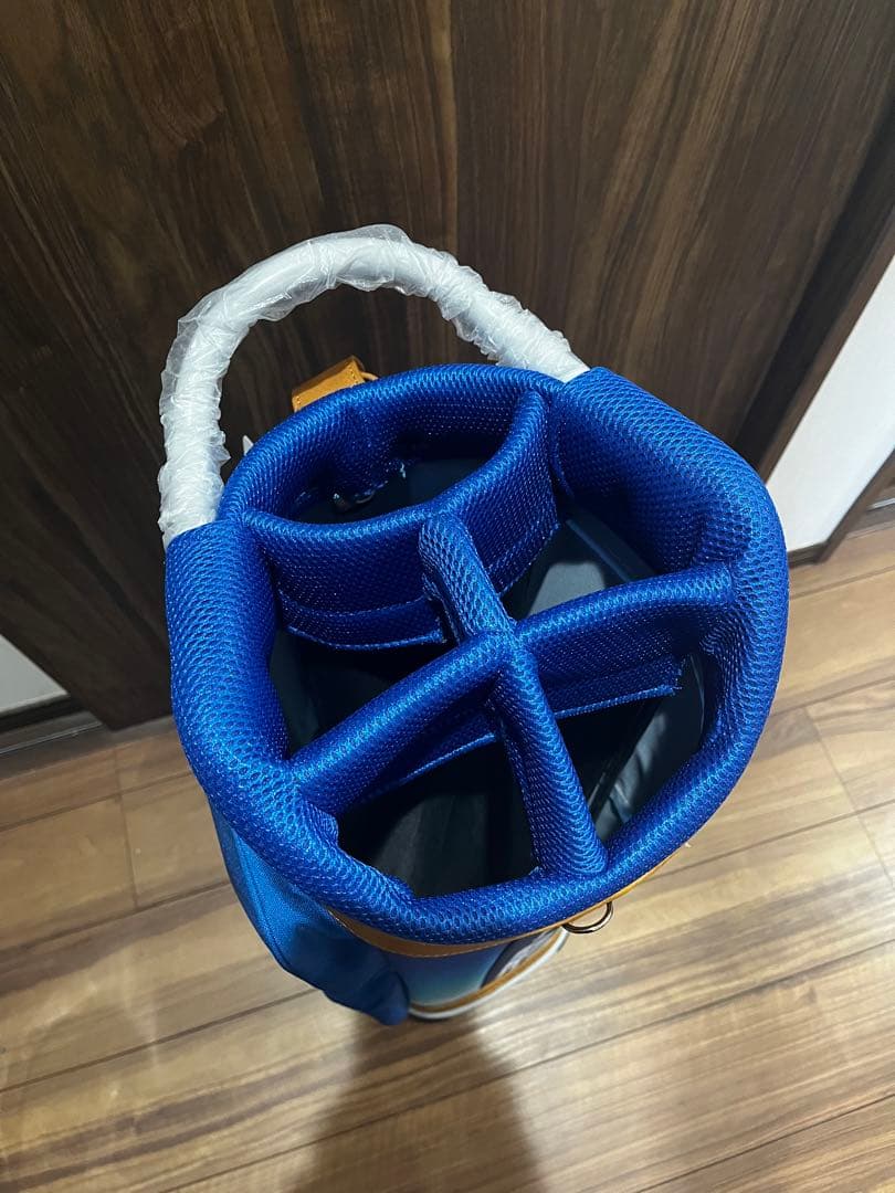 TURF DESIGN キャディバッグ 青/グラデーション