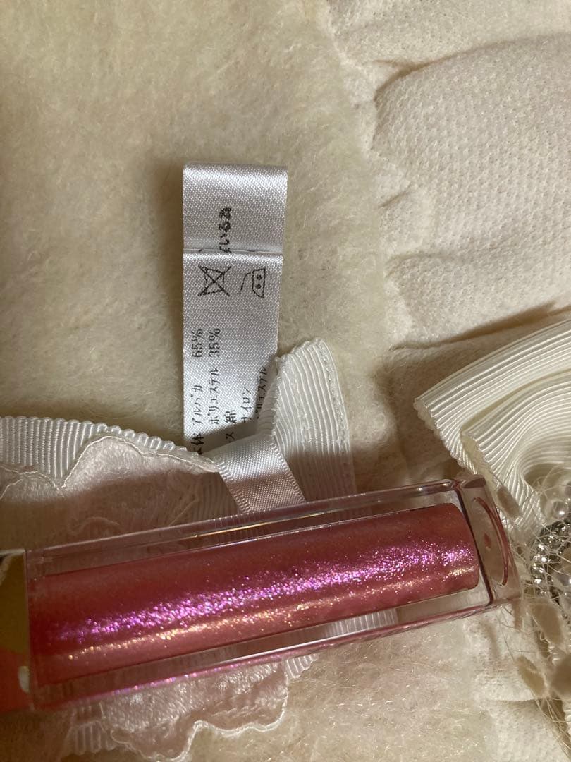 サエラナパーアルパカアイボリー マフラー差し込み式