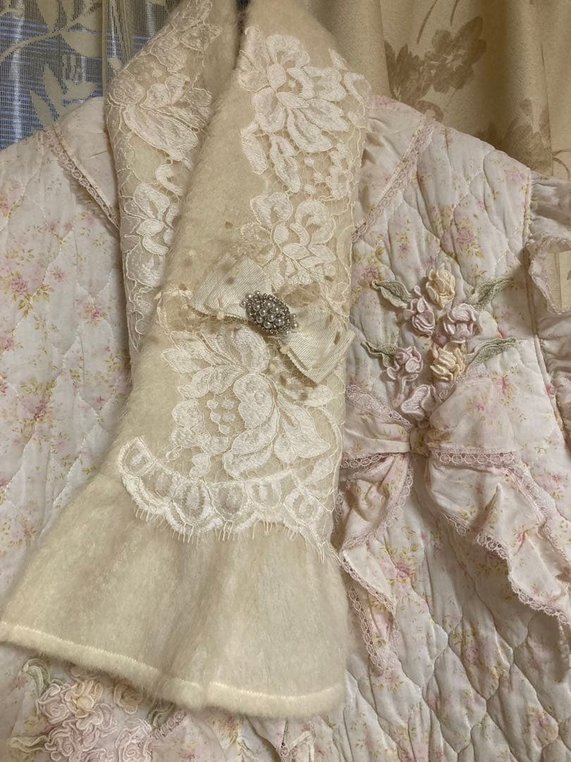 サエラナパーアルパカアイボリー マフラー差し込み式