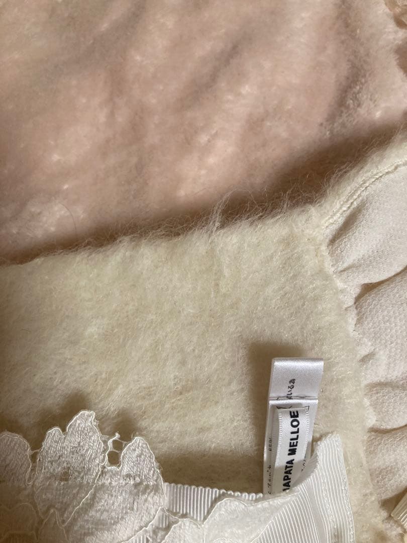 サエラナパーアルパカアイボリー マフラー差し込み式