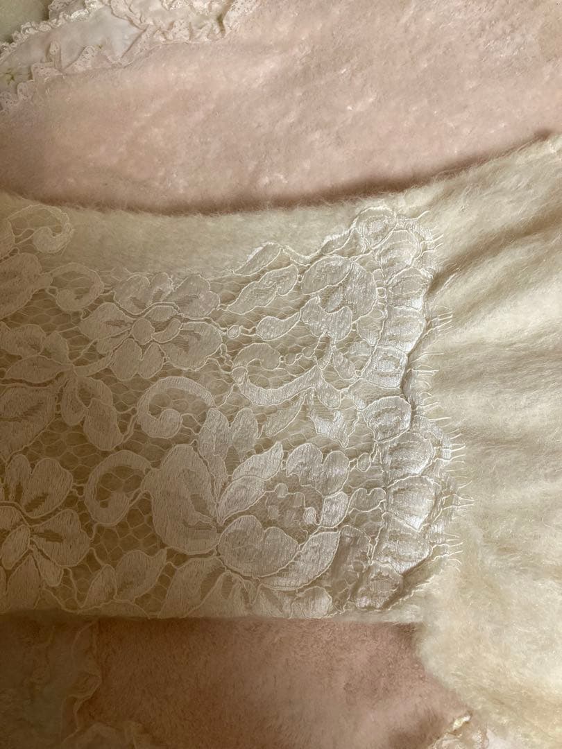 サエラナパーアルパカアイボリー マフラー差し込み式