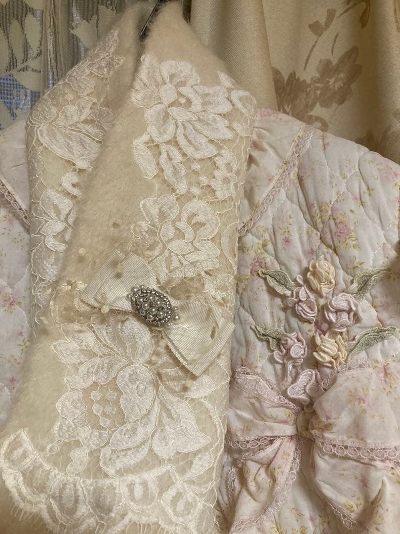 サエラナパーアルパカアイボリー マフラー差し込み式