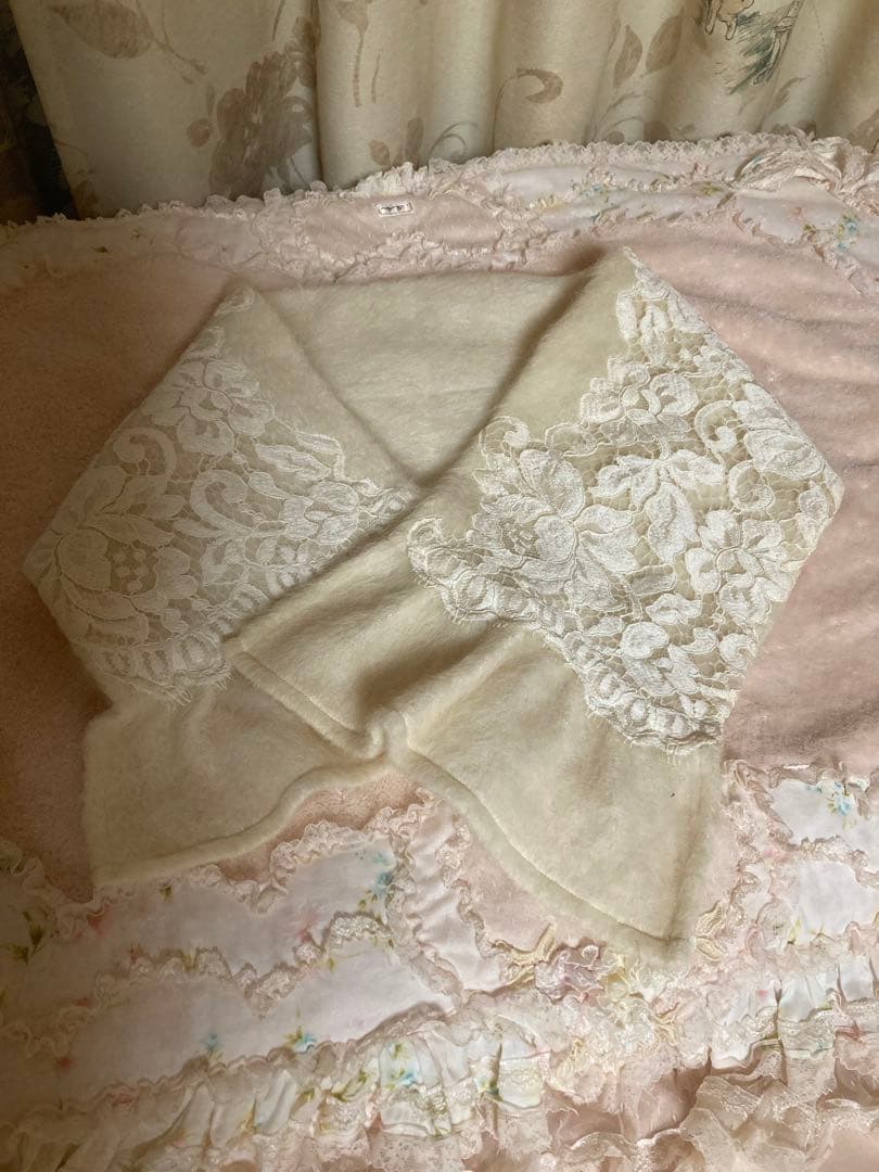 サエラナパーアルパカアイボリー マフラー差し込み式