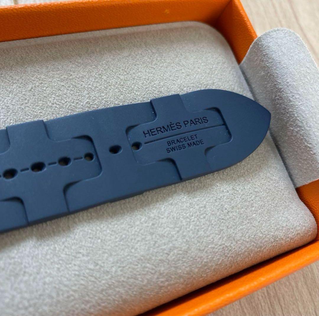 【新品同様】Apple Watch エルメスキリム ネイビー HERMES