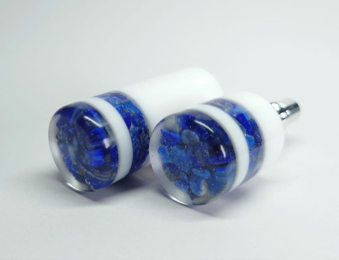 ジョイントプロテクター　ラジアル(天然石ラピスラズリデザイン)