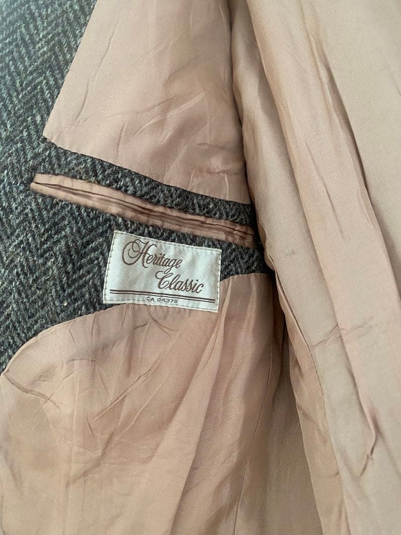 値下げ　cityshop ハリーツイードジャケット　vintage