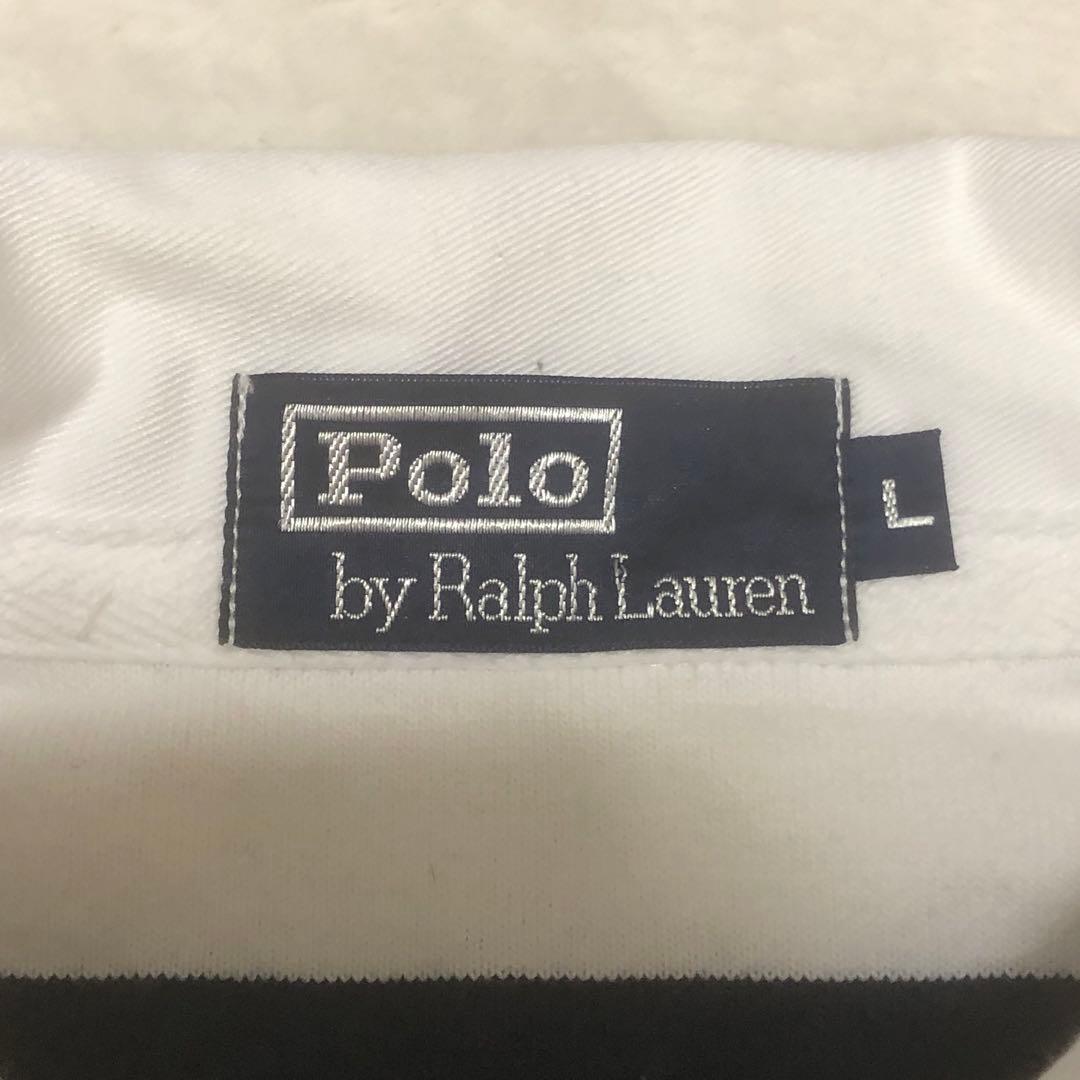ポロラルフローレン　ラガーシャツ　ポロシャツ　ボーダー　ポニー刺繍　常田大希着用