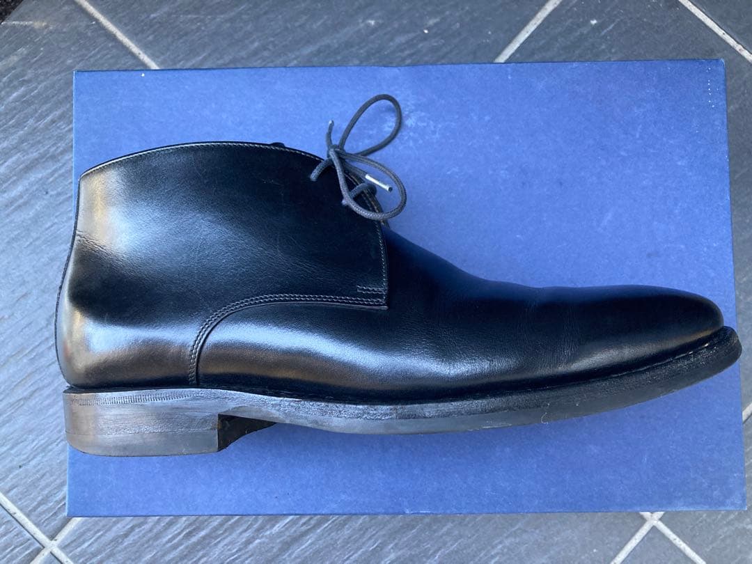 JALAN SRIWIJAYA ジャランスリワヤ　チャッカーブーツ黒色