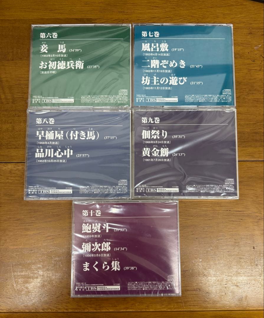 古今亭志ん生 CDセット 全10巻