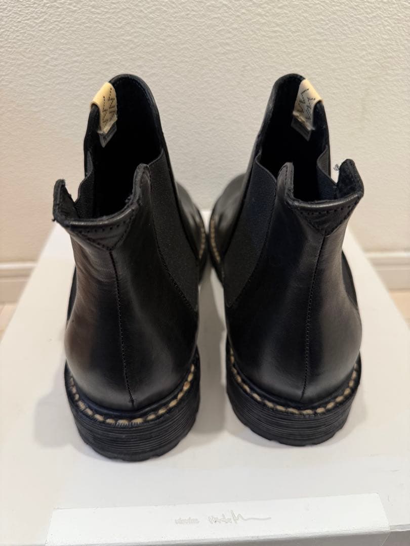 新品未使用visvim GORNERGRAT MID-FOLK BLACK 9