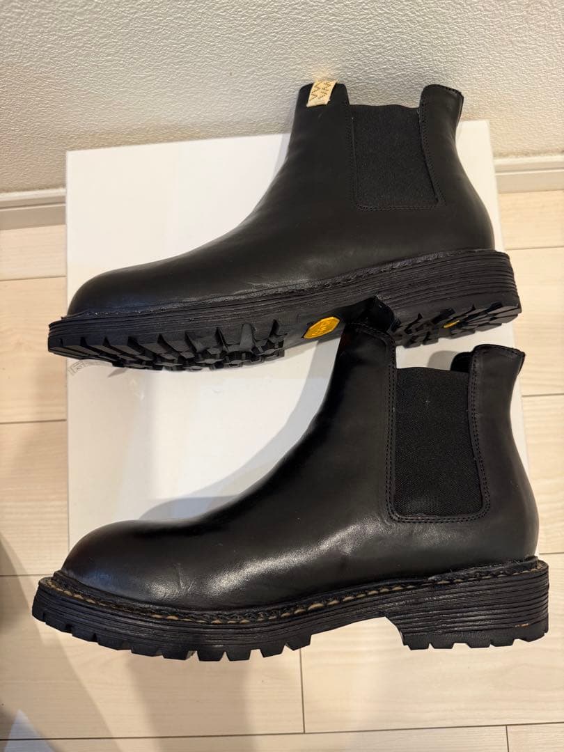 新品未使用visvim GORNERGRAT MID-FOLK BLACK 9