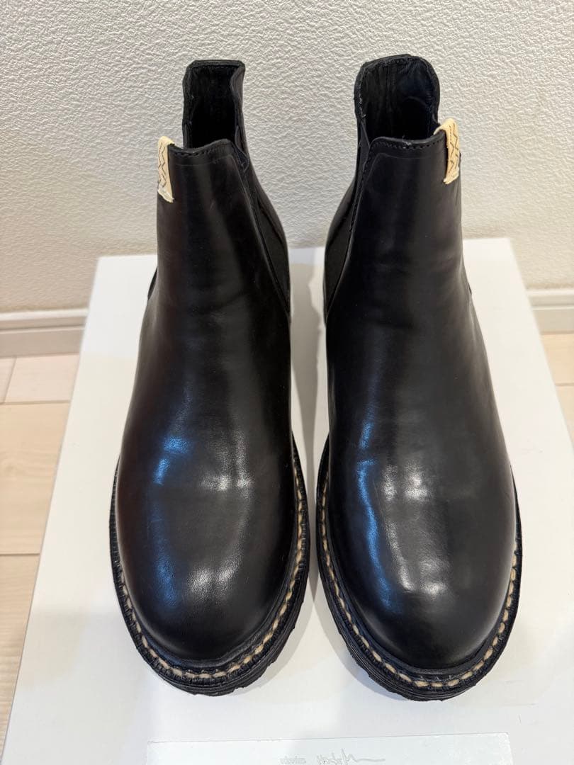 新品未使用visvim GORNERGRAT MID-FOLK BLACK 9