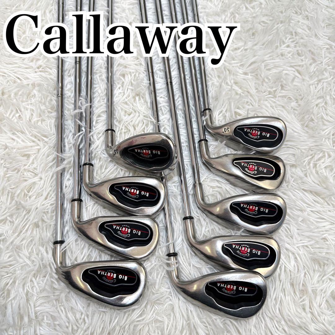 Callaway キャロウェイ ビッグバーサ　アイアン/ウェッジ 9本セット