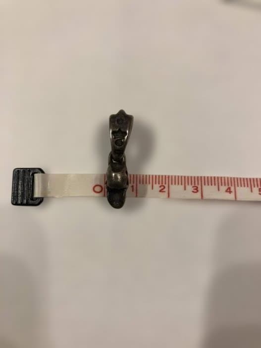 Gaboratory クォーターシングルスカルペンダント ギャラ有り ガボール