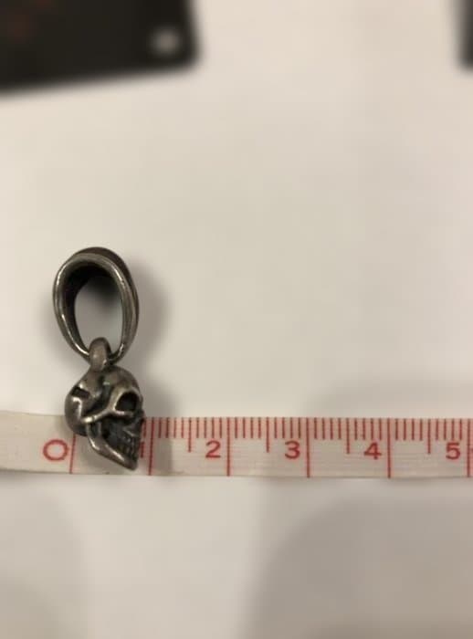 Gaboratory クォーターシングルスカルペンダント ギャラ有り ガボール