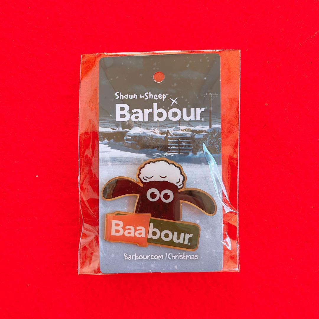 【非売品】バブアー×ひつじのショーン コラボピンバッジ【２個セット】