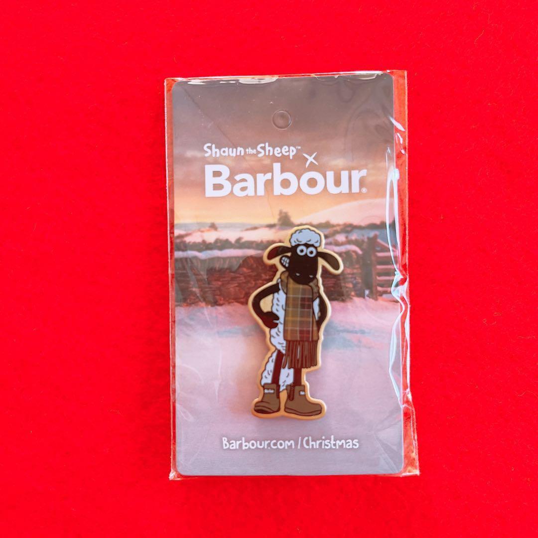 【非売品】バブアー×ひつじのショーン コラボピンバッジ【２個セット】