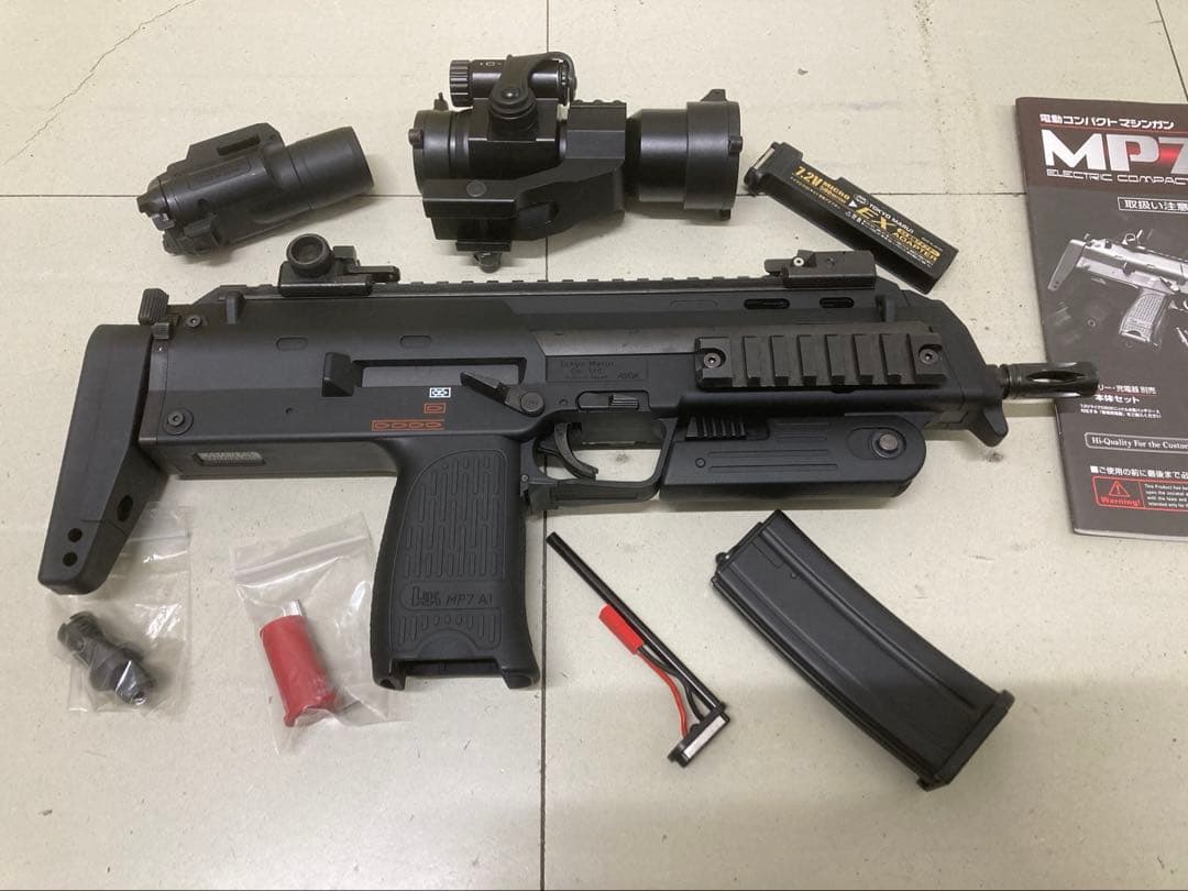 東京マルイ 電動コンパクトマシンガン MP7A1 オマケセット今月にて出品終了